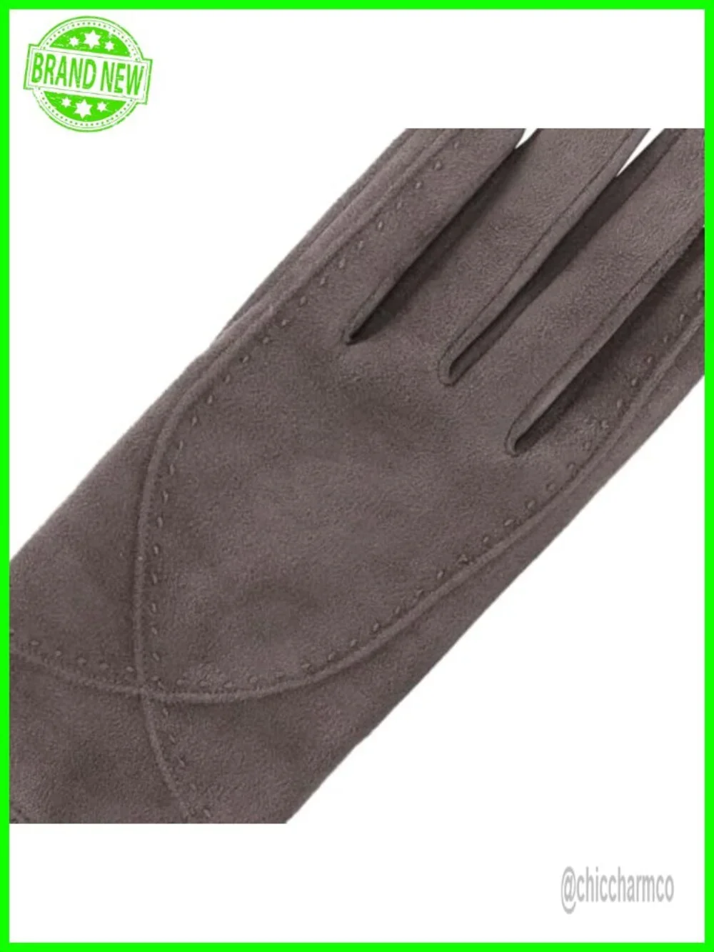 Isotoner Women's Water Repellent Touchscreen Microsuede Shortie Gloves